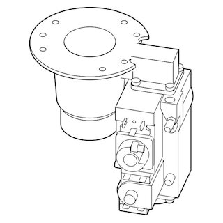 De Dietrich C 230 Eco Umrüstsatz für Flüssiggas GV23 zu C230-85 und -130