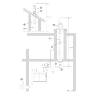 Almeva STARR Standard-Bausatz AS-A-S-8 NW 125 Flachdach