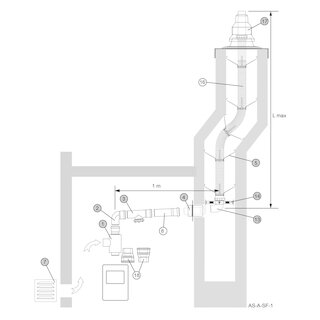 Almeva STARR/FLEX Standard Bausatz AS-A-SF-1 / AS-U-SF-1 NW 60 / 100