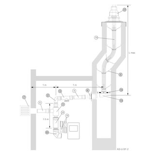 Almeva STARR/FLEX Standard-Bausatz AS-U-SF-2 NW 80 / 125