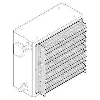 Kampmann Induktionsluftlenkjalousie BG4