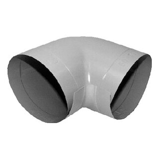 Elri eluma Bogen 90°, grau, halogenfrei 139-50 W