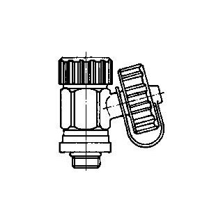 Kemper Entleerungsvent.AG 1/4"xAG 3/4"