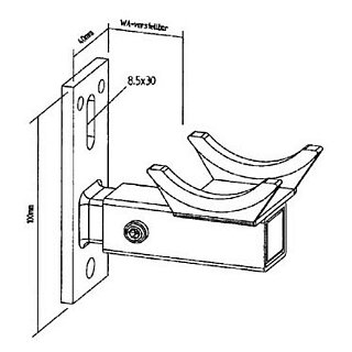 SK-Konsole 100/5-6V verzinkt