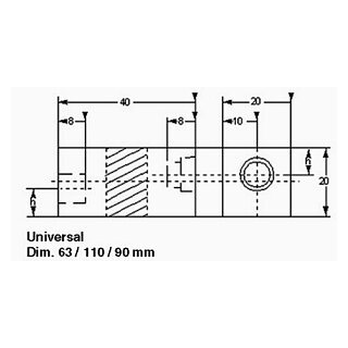 Tubi-Block 69/110mm