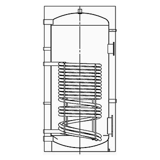 Hochleistungs-Wassererwärmer WP/E 800