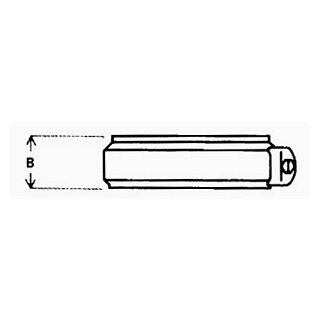 Muffenbride mit Viton V4A 83mm EW