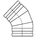 Segment Bogen 45° 250mm