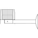 Russackauflage 500mm Massiv V4A 103mm