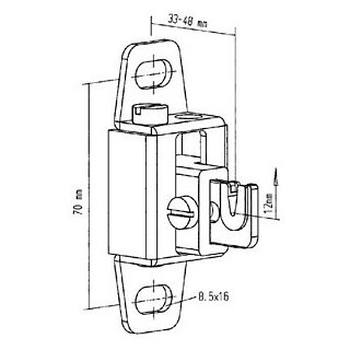 SK-Konsole 110/3L RAL 9016