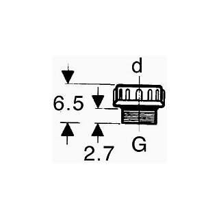 Geberit Stutzen+Verschraubung 50/11/2"AG