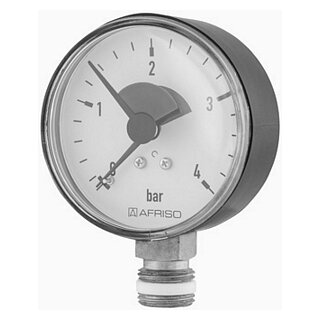 Manometer 80 mm 0-2.5bar