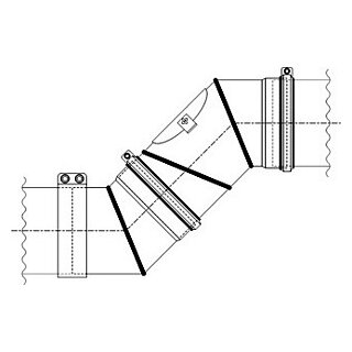 Abgasanschluss-Set / SV / AD178/ID204mm