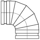 Segment Bogen 90° 315mm