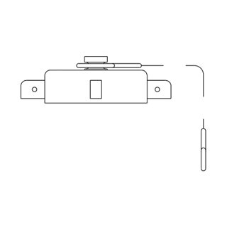 Kappe aus Messing 23/4" ohne Unterteil