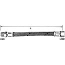 Panzerschl.Edelstahlumfl.1/2"-1.0m A/U