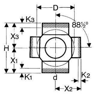 valsir Doppel-Abzweig 180°PE 125/110mm