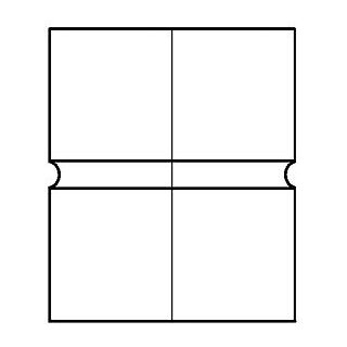 Verbindungsrohr für Formstück 160mm