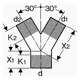 valsir Hosen-T 60° PE 110mm