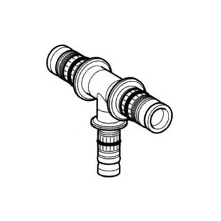 Mepla T-Stück 63-40-63