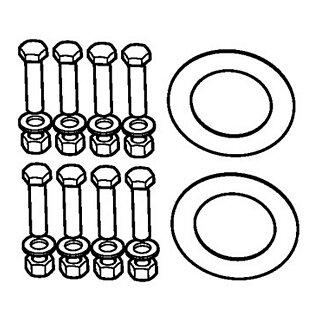 Biral Dichtungssatz verzinkt PN10-16, DN 32