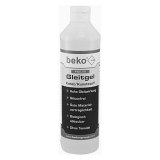 beko Gleitgel für Kabel und Kunststoff 500 ml