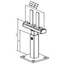 Meier Tobler SK-Bodenständer 150/N 120-W/110-180