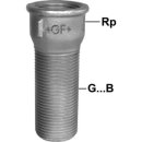 GF Langgewindemuffe, Nr. 536 1 1/4 116 verzinkt