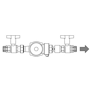 Meier Tobler Speicher oder WW-Ladeset ALPHA1 25-60 DN25